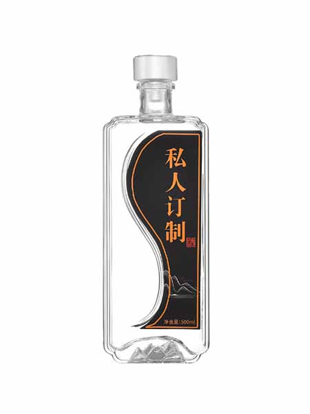 晶白酒瓶-007  